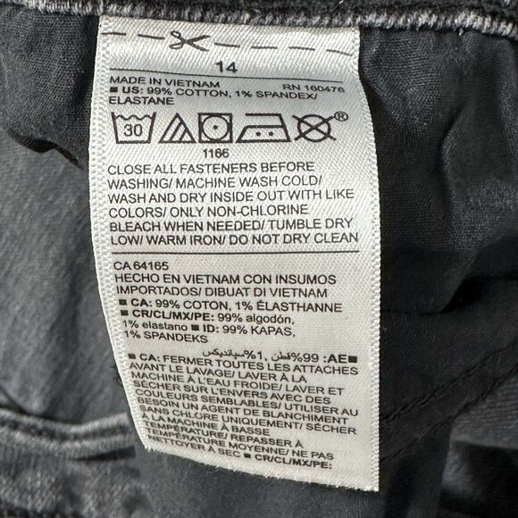 Old Navy Boyfriend Women's 14 Mid Rise Jeans Gray Denim 26" Inseam - Picture 8 of 16